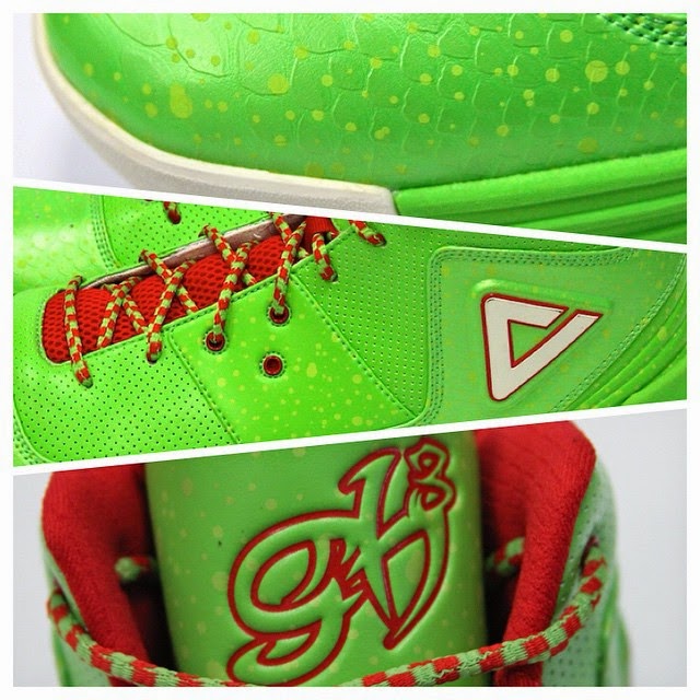 Peak Basketball Shoes Christmas Colorway
