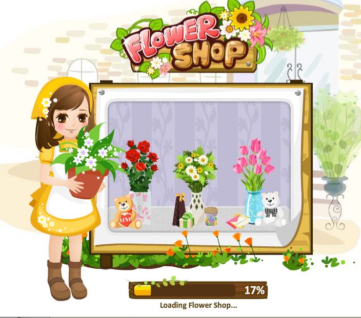 My Name SuperYoss Flower Shop Game