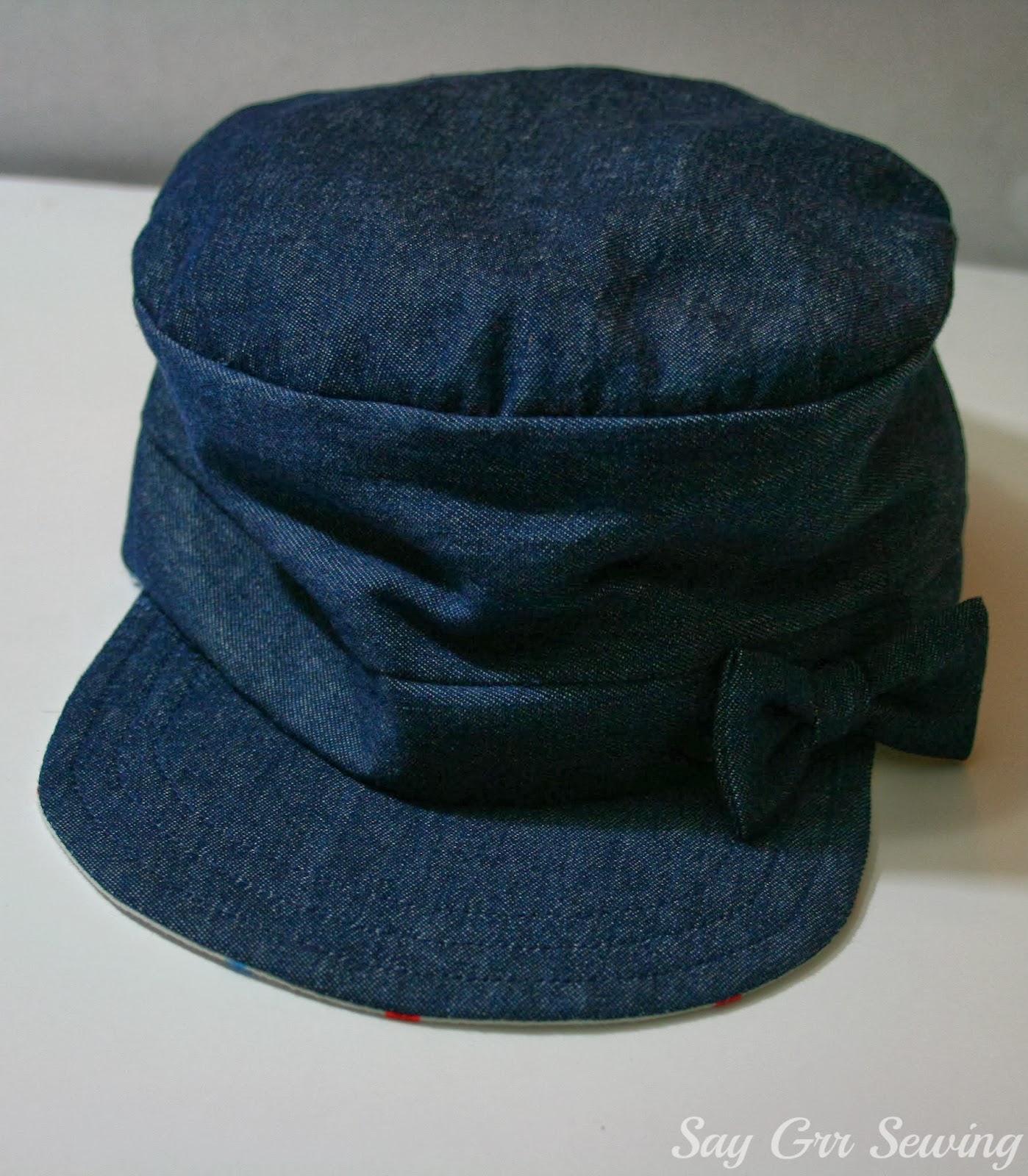 Say Grr Sewing: Corduroy And Denim Hats