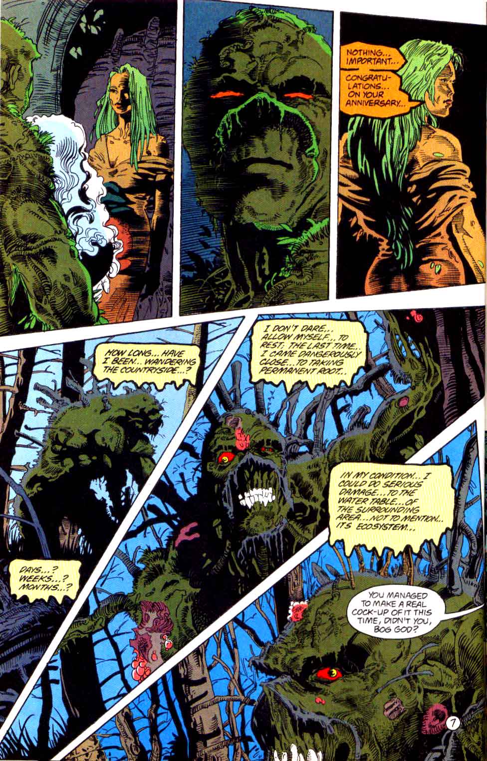 Read online Swamp Thing (1982) comic -  Issue #130 - 8
