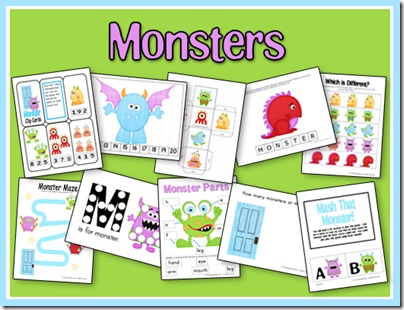 Creative and Curious Kids!: Monsters Galore!