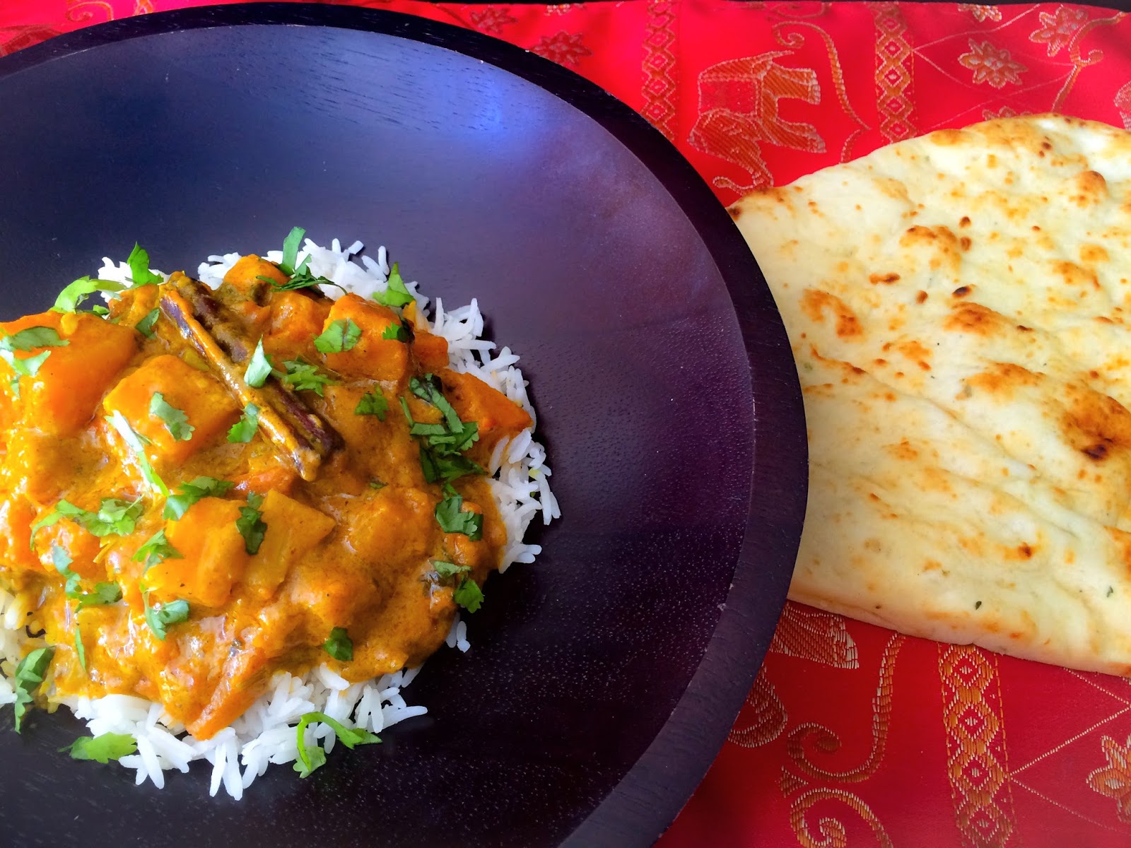 La Fabrique Gourmande: Courge Butternut Au Curry et Lait de Coco