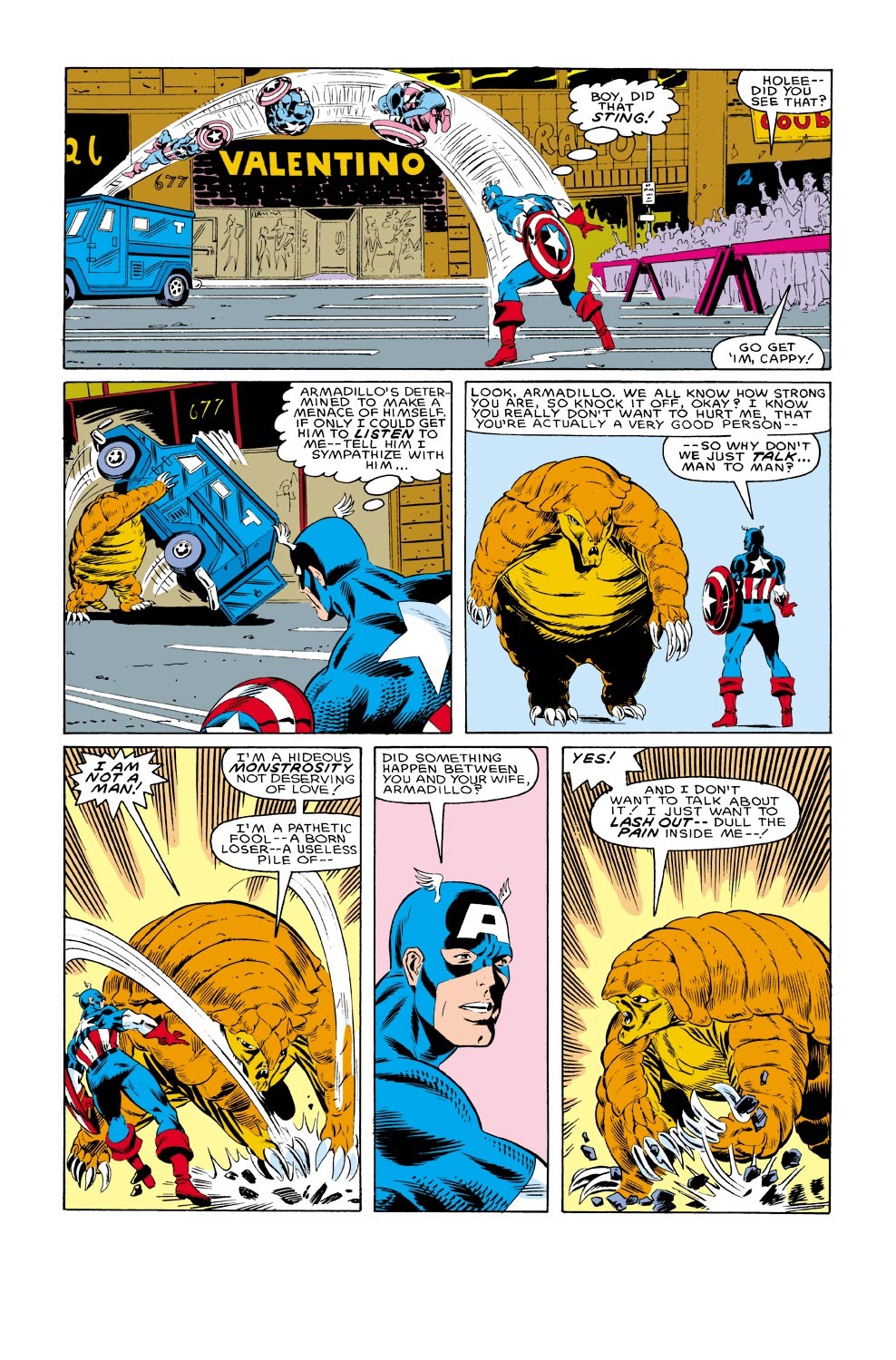 Read online Captain America (1968) comic -  Issue #316 - 18
