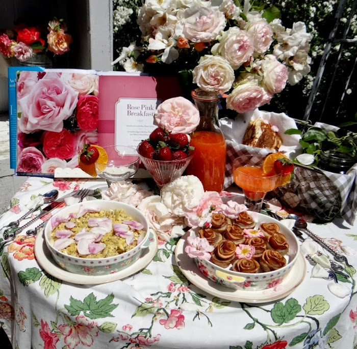 ...a quiet life... rose pink breakfast