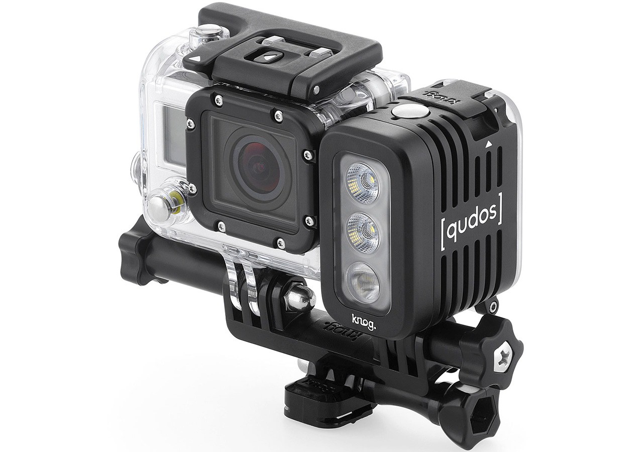Knog Qudos action camera light