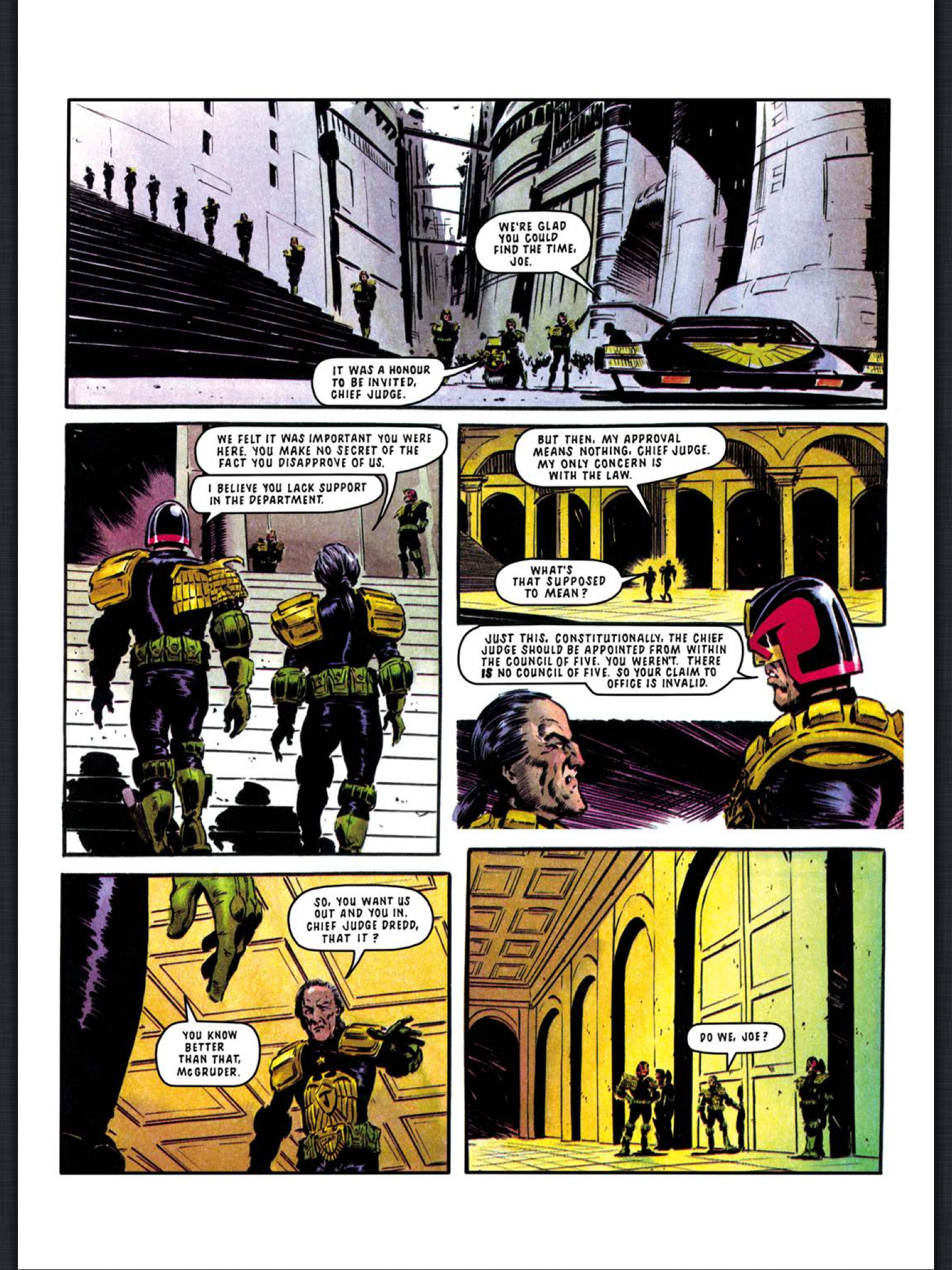 Read online Judge Dredd: The Complete Case Files comic -  Issue # TPB 20 - 160