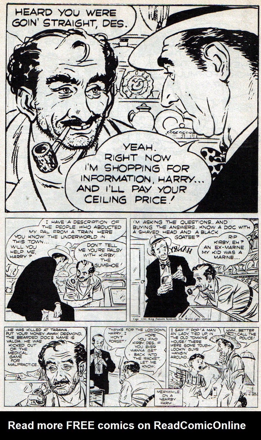 Read online Official Rip Kirby comic -  Issue #3 - 34