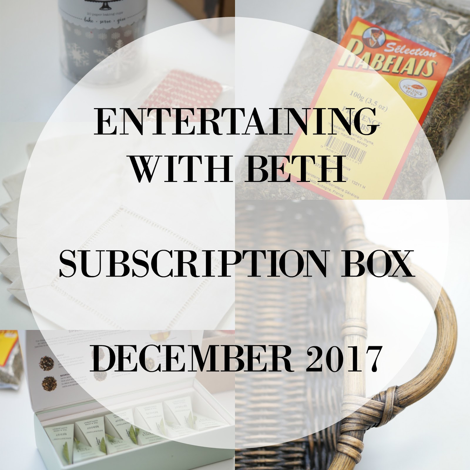 North Carolina style blogger Rebecca Lately shares her Entertaining With Beth December subscription box.  Read more now!