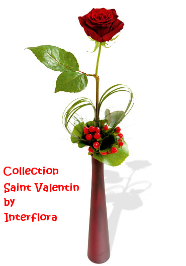 Fleuriste Isabelle Feuvrier: Collection Saint Valentin by Interflora