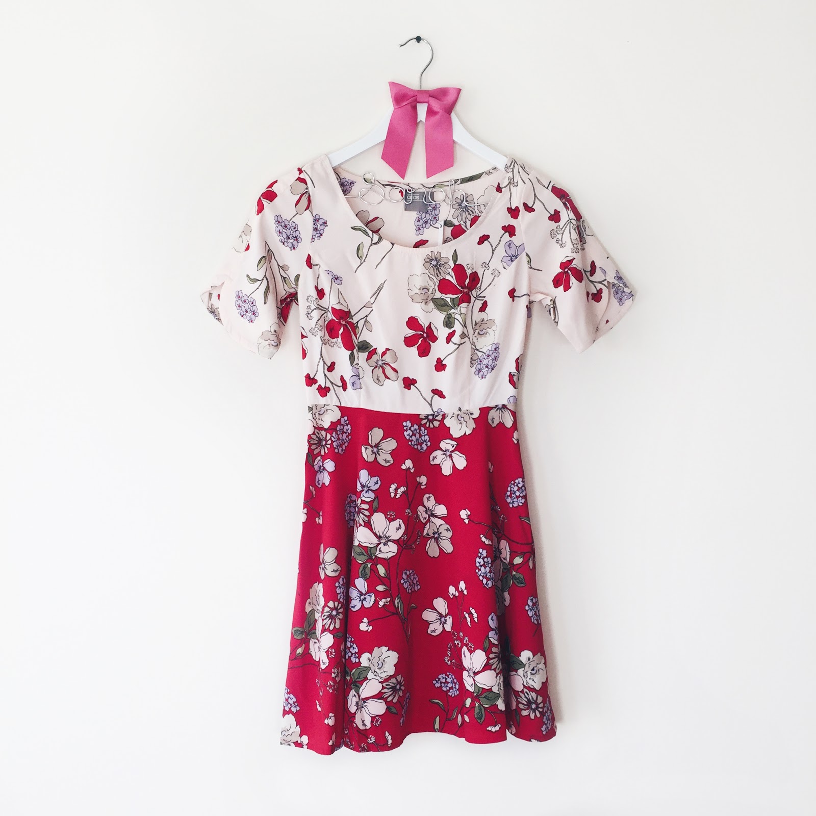 red floral skater dress red floral skater dress