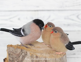 10-Bird-Choir-A-Yastrezhembovskaya-Felting-Wool-Animal-www-designstack-co