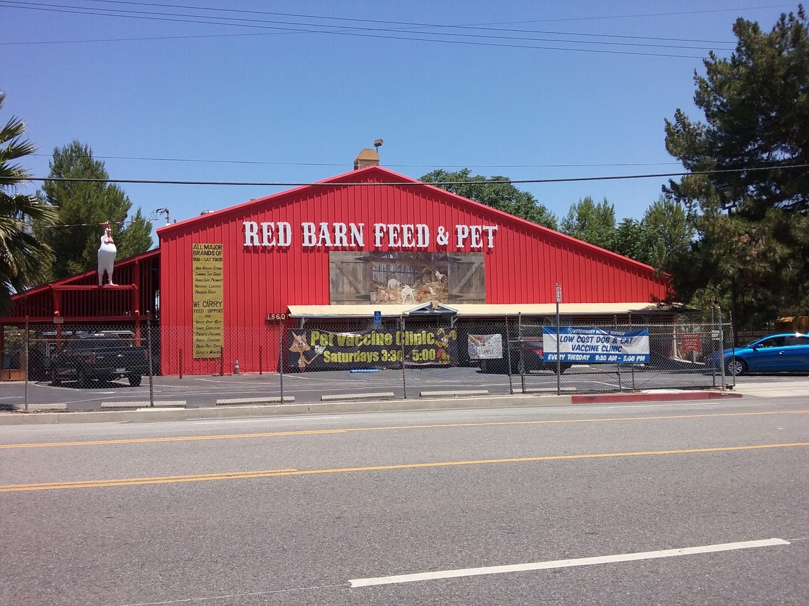 Armand S Rancho Del Cielo Red Barn In Tarzana Today