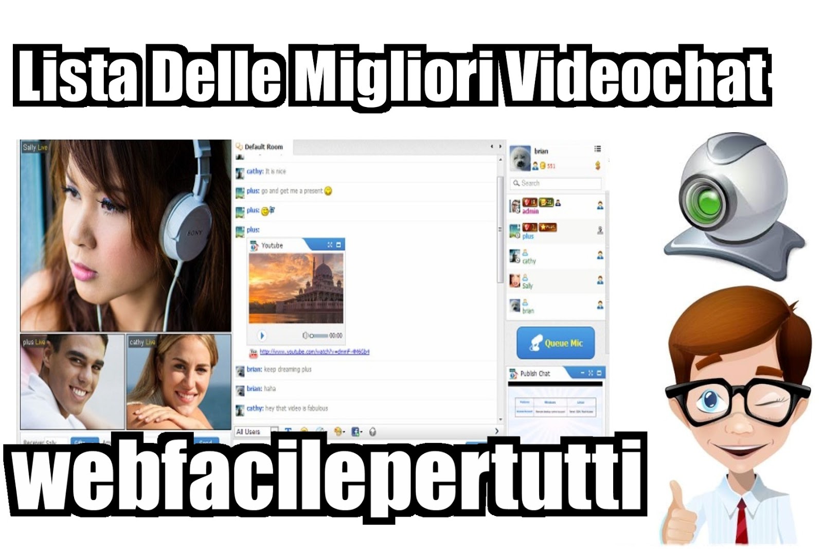 Videochat Gratis e Senza Registrazione Lista Delle Migliori Videochat