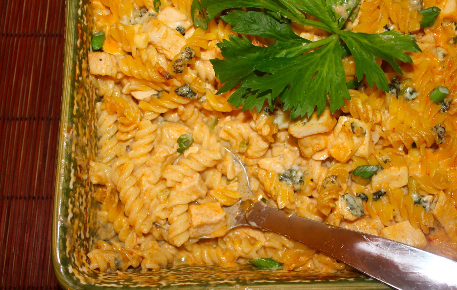 Savory Moments Buffalo chicken macaroni and cheese