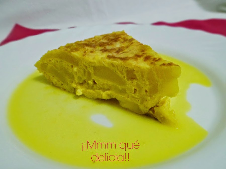 TORTILLA DE PATATAS EN SALSA Cocina