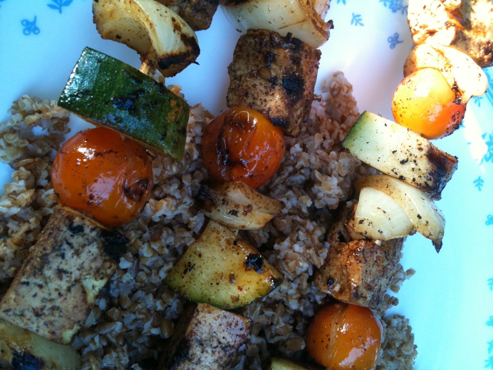 Midwest Vegan ChiliLime Tofu Kebabs