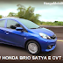 Review Honda Brio Satya E CVT 2017