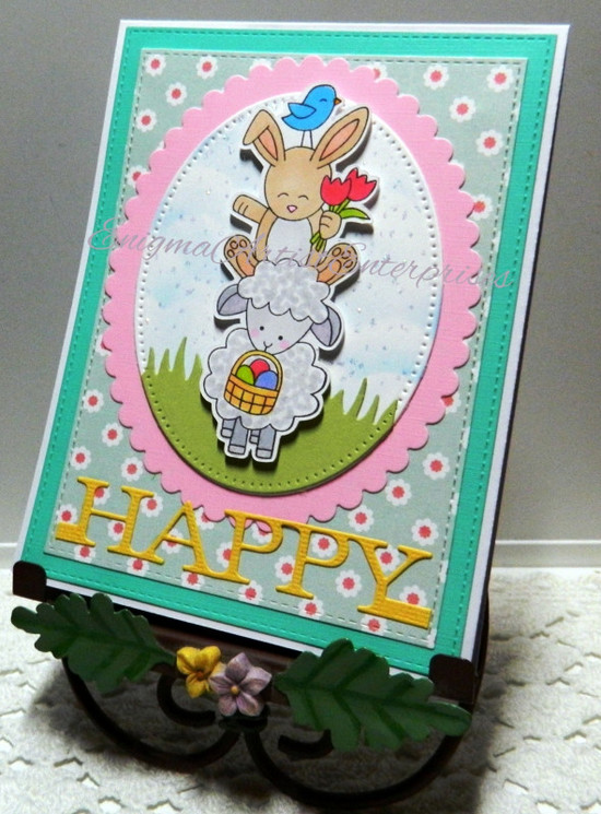 Happy by Enigma Artist features Spring Pile Up by Newton's Nook Designs; #newtonsnook