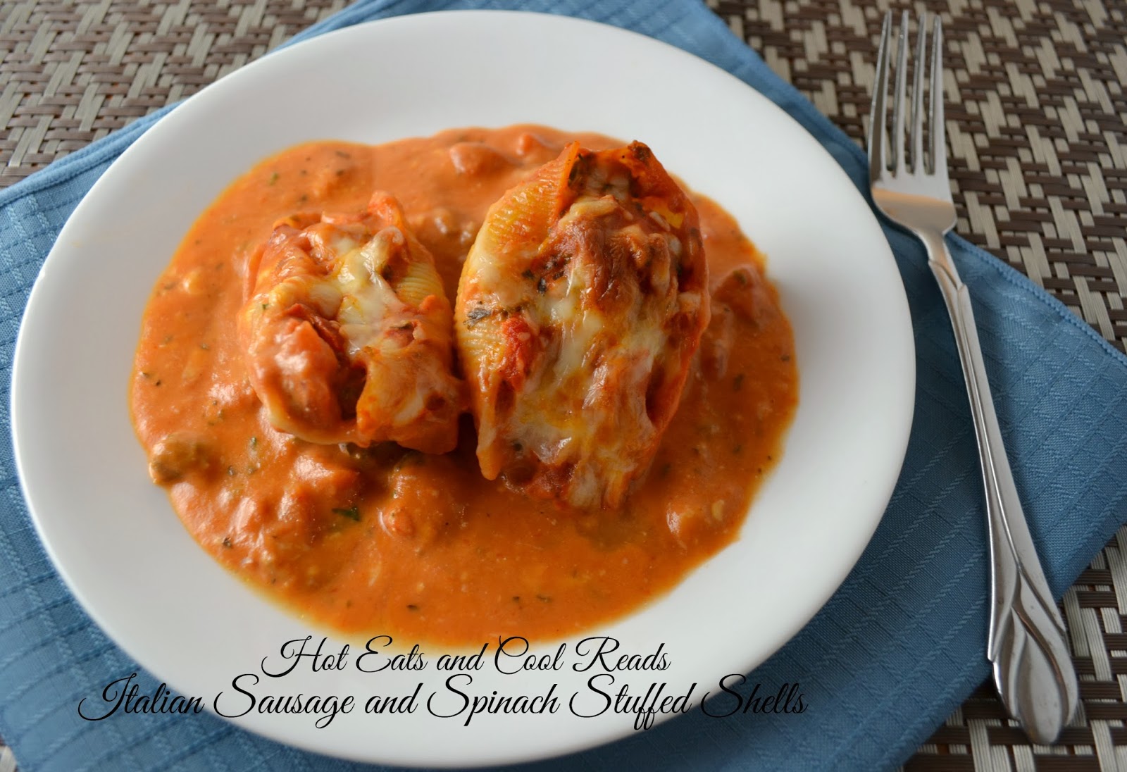 Italian Sausage and Spinach Stuffed Shells Recipe