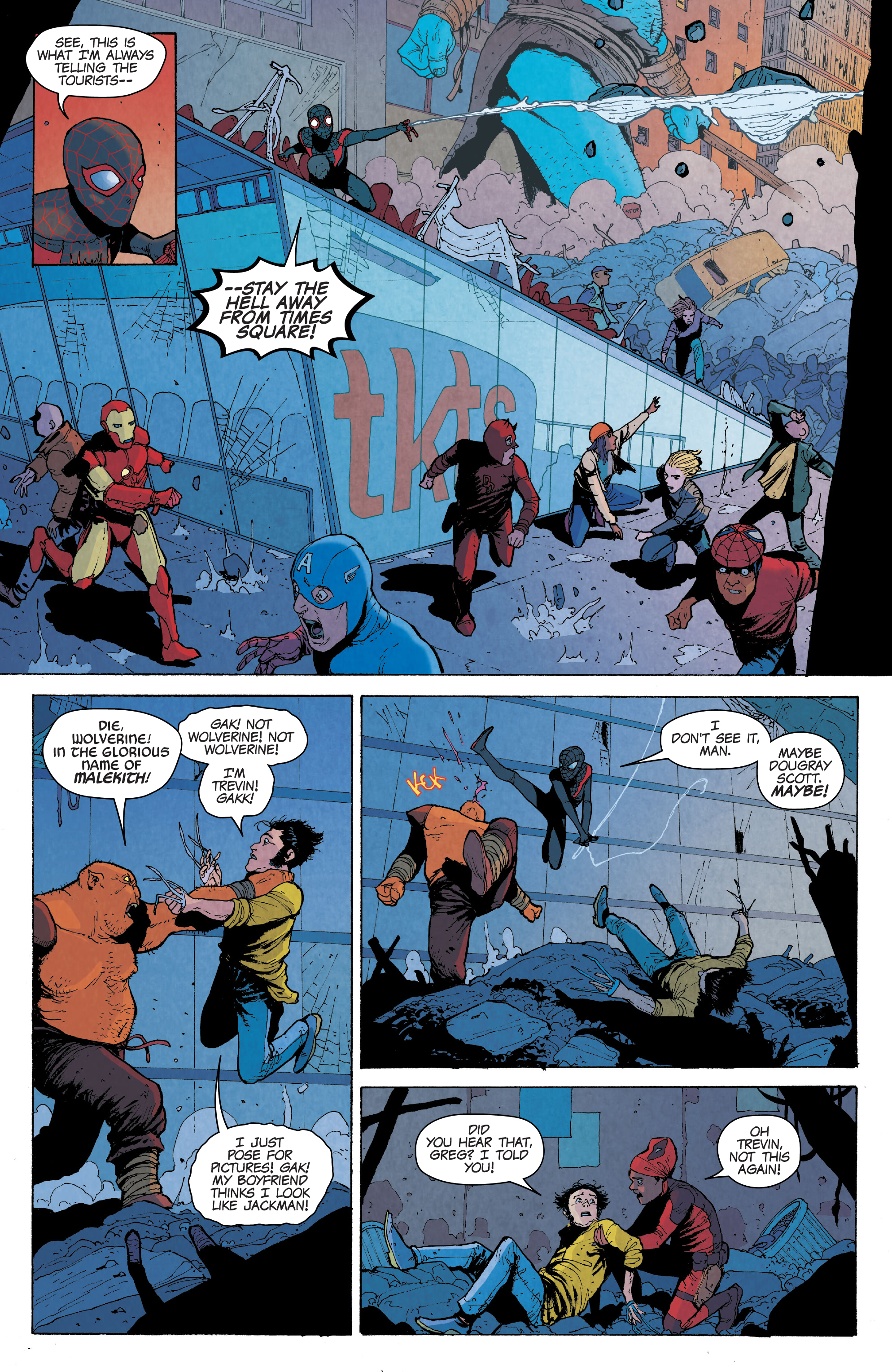 Read online Hawkeye: Team Spirit comic -  Issue # TPB (Part 2) - 29