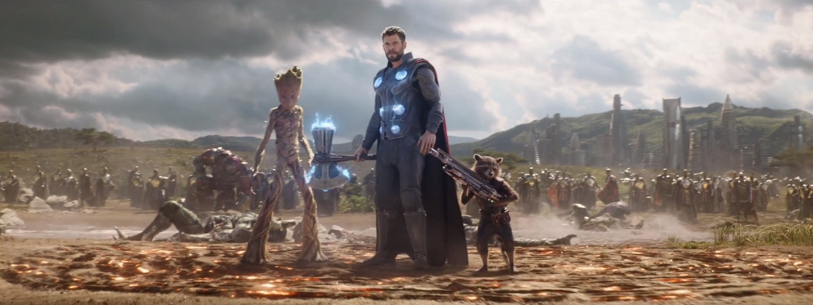 Experiencia Nerd Vingadores Guerra Infinita Thor Rocket E Experiencia Nerd Vingadores Guerra Infinita Thor Rocket E