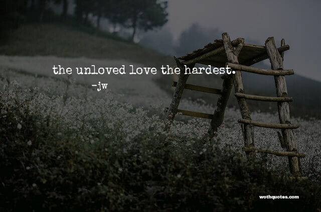 quotes about feeling unwanted feelings quotes wothquotes