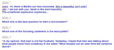 Contoh Soal Writing A Dialogue For Expressing Opinions