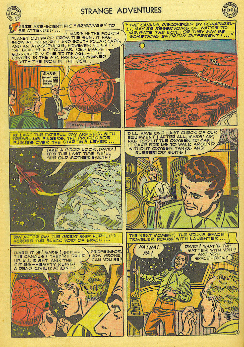 Read online Strange Adventures (1950) comic -  Issue #18 - 20