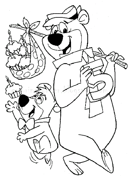 Bear Coloring Pages 61