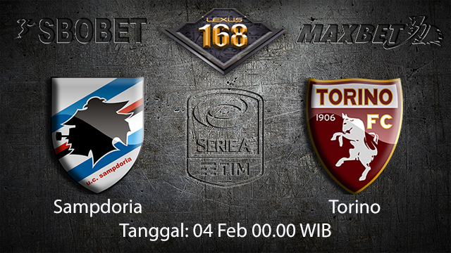 PREDIKSIBOLA - PREDIKSI TARUHAN BOLA SAMPDORIA VS TORINO 04 FEBRUARI 2018 ( ITALIAN SERIE A )