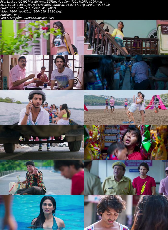 Luckee (2019) Marathi 480p HDRip x264 300MB Movie Download