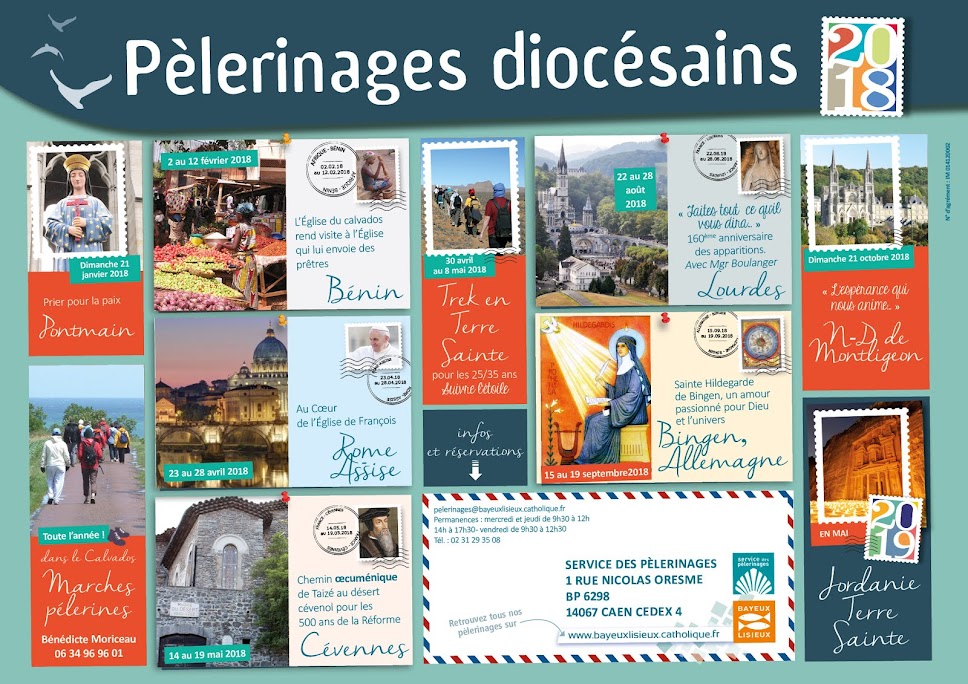 Pèlerinages diocésains Bayeux-Lisieux