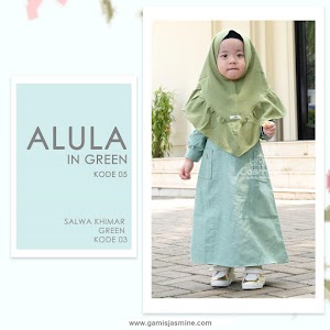 Shalwa Khimar Kids Green Shalwa Khimar Kids Green