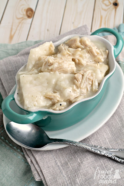 This Old Fashioned Chicken & Dumplings recipe is just like the classic comfort food you grew up with, but it is even more flavorful than you remember thanks to the addition of a few extra ingredients.