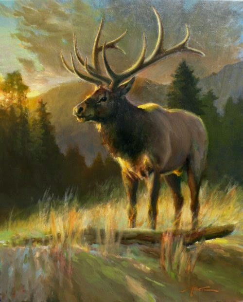 Fredric Michael Wood Impressionist painter Tutt'Art Pittura