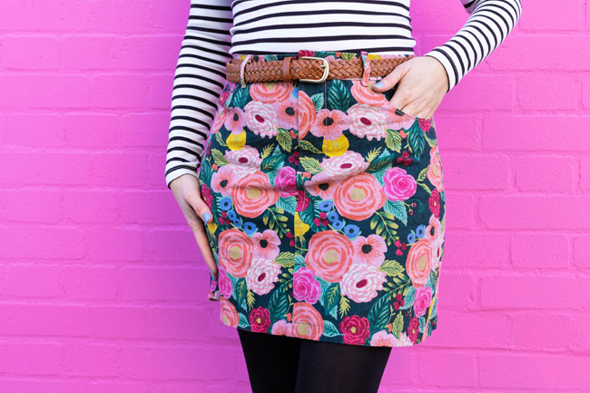 Tilly's Rifle Paper Co Ness Skirt - Tilly and the Buttons