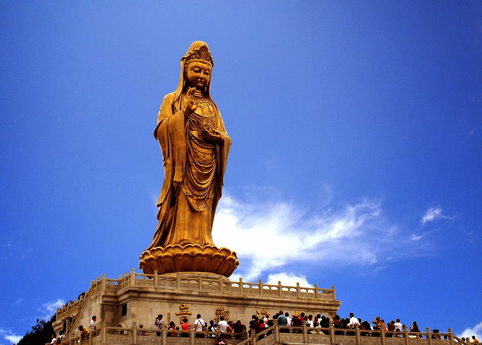 travelguidetiger Guan Yin, Putuo Mountain, Zhoushan