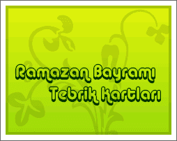 Ramazan Bayramı Tebrik Kartları