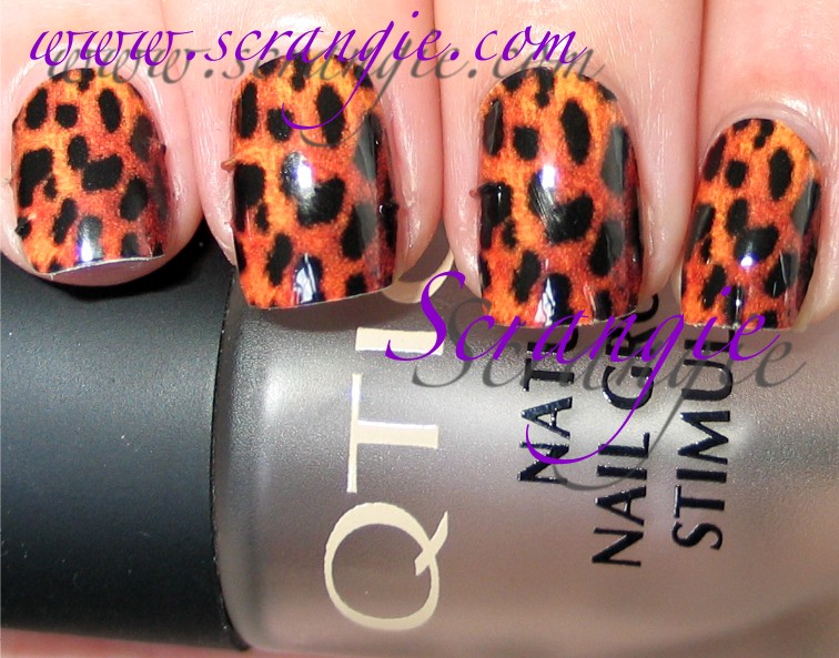 Scrangie: Inque Nails - A Little Cheetah