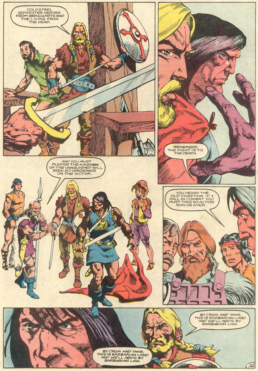 Read online Conan the King comic -  Issue #31 - 33