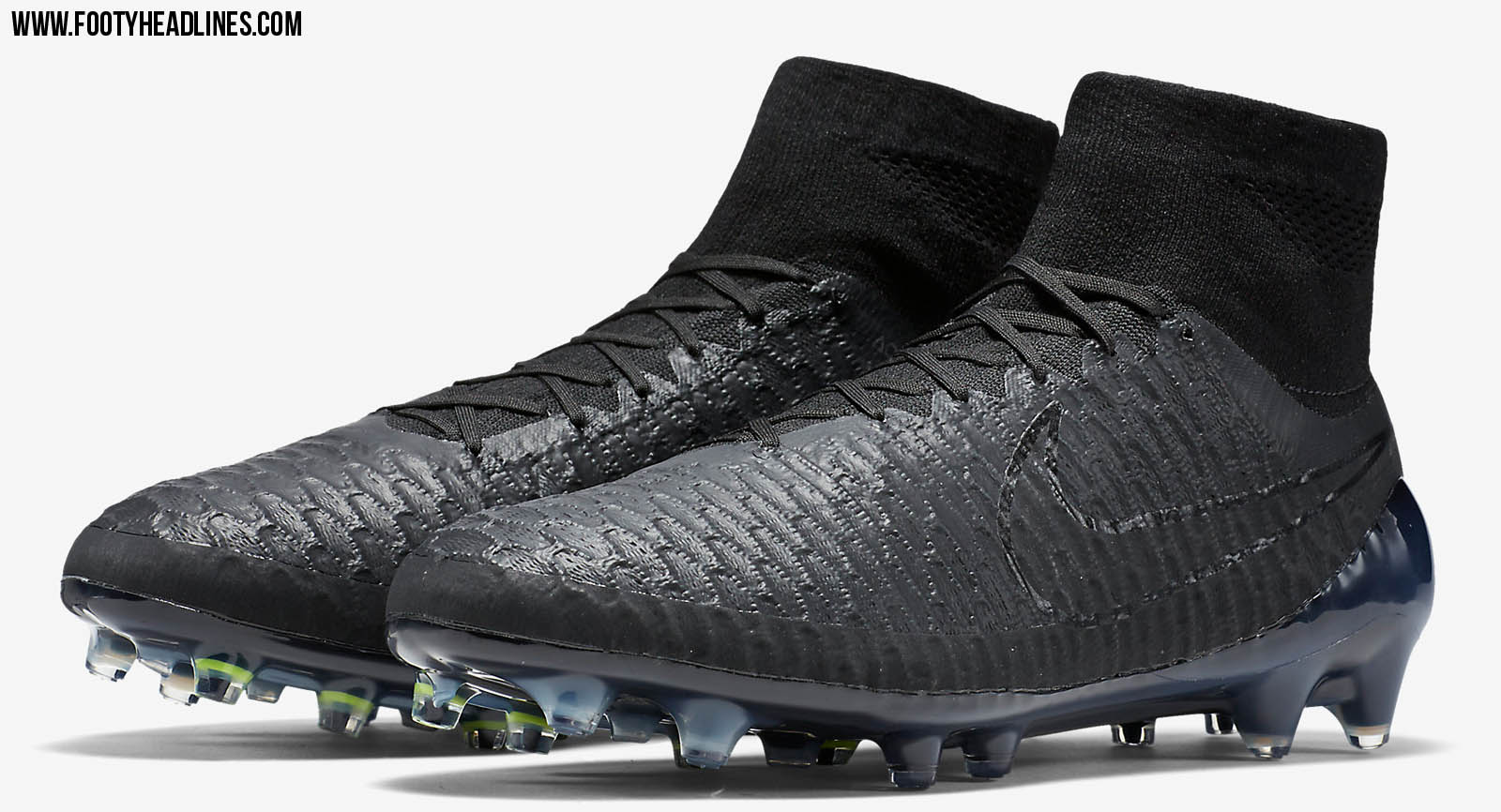 Soccer Boots Nike Magista Opus All Black Nike Magista Opus FG Mens