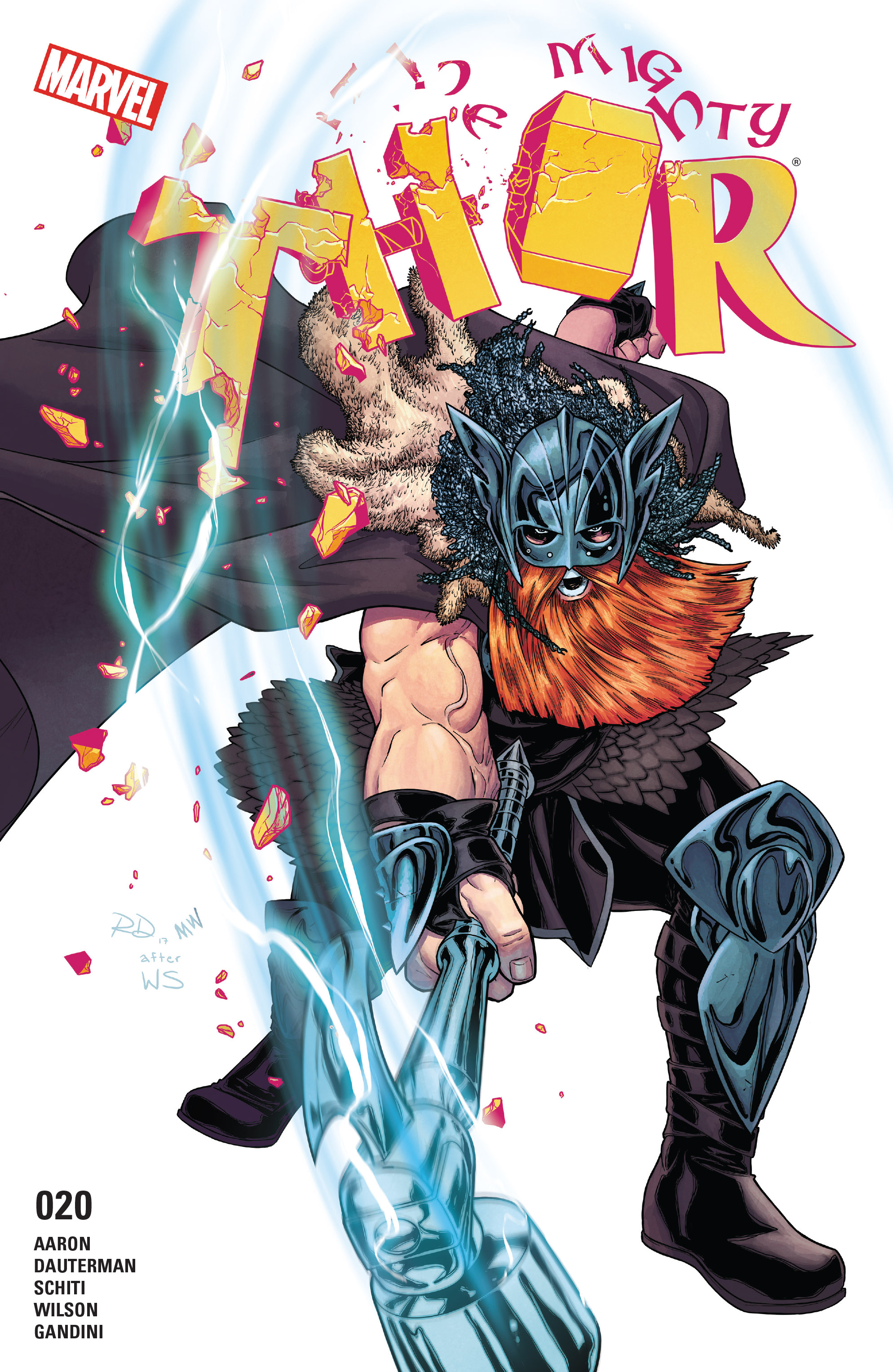 Read online Mighty Thor (2016) comic -  Issue #20 - 1