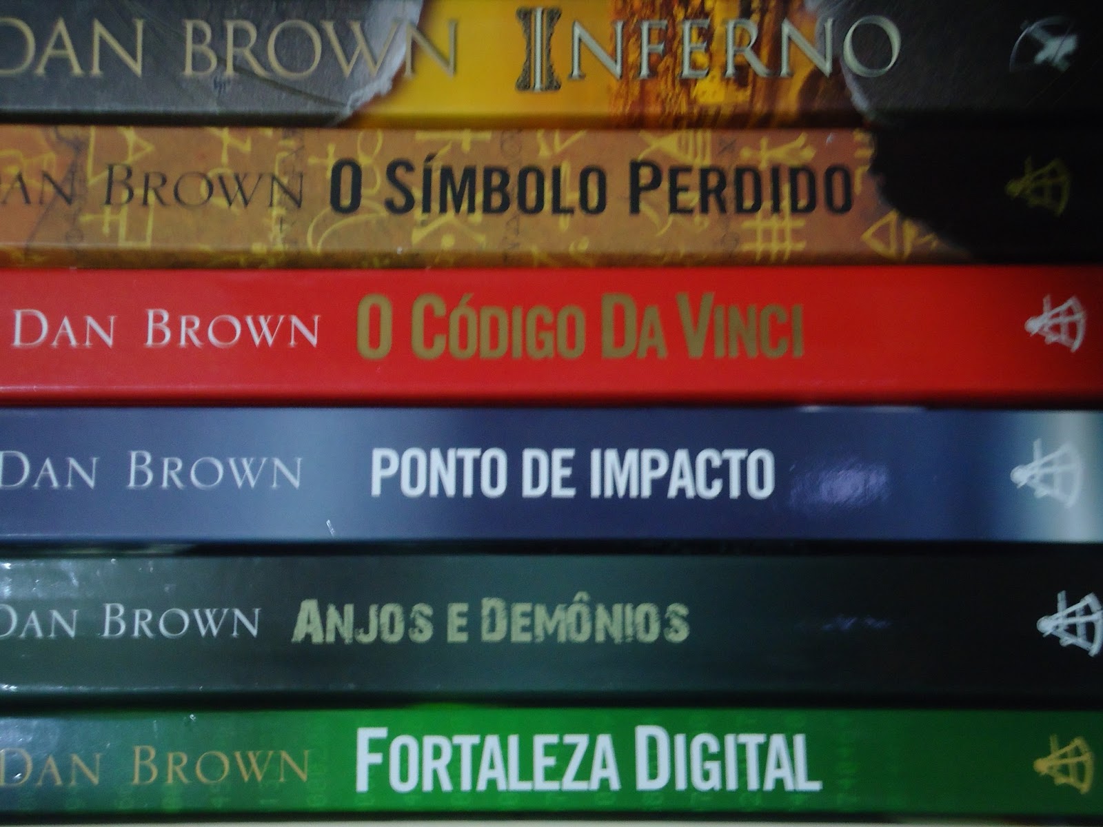 Minha estante Livros do autor Dan Brown Obcecada Pelos Livros