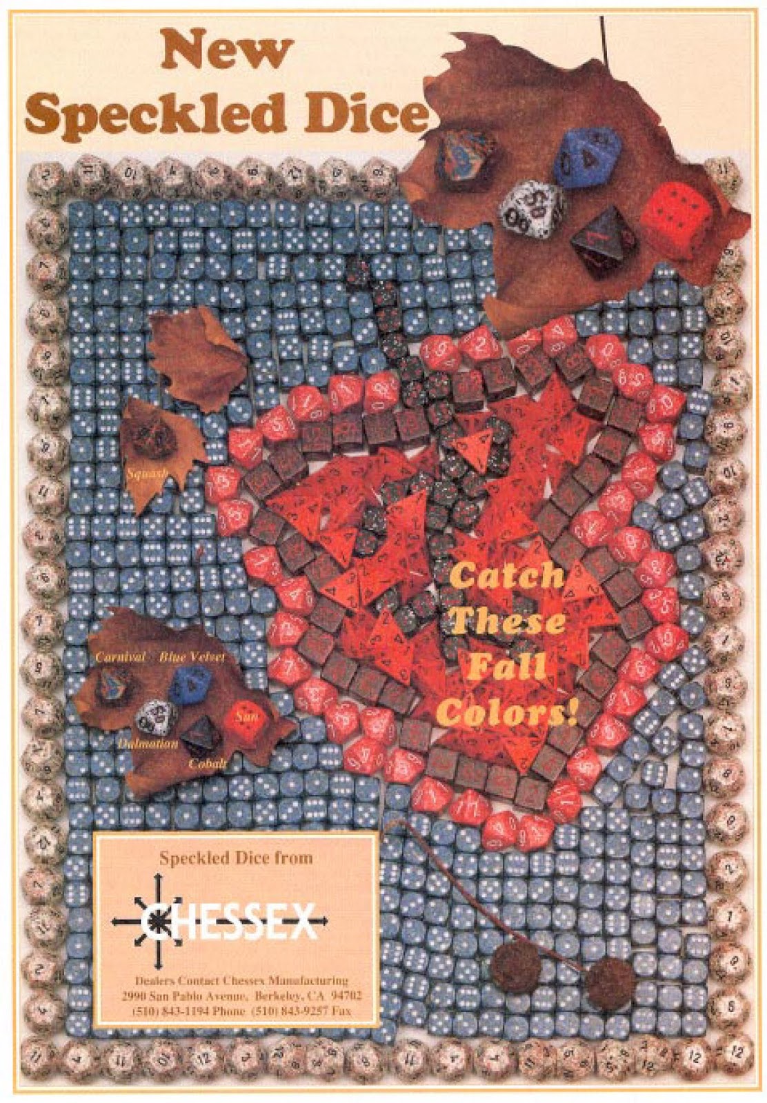 Confessions of a Reformed RPGer Artisanal Craft Dice Part 3 Dealing