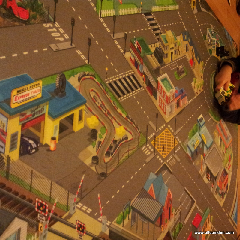 Le Toy Van playmat and London car set review Helpful Mum