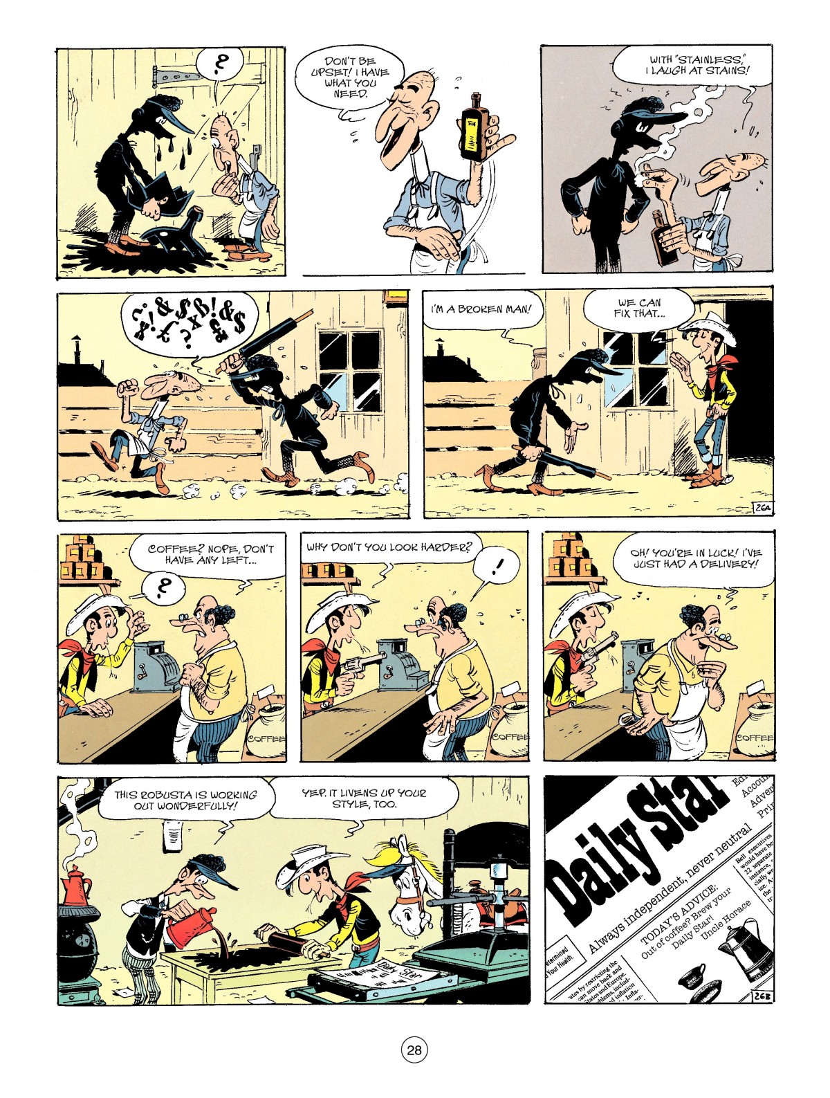 Read online A Lucky Luke Adventure comic -  Issue #41 - 28