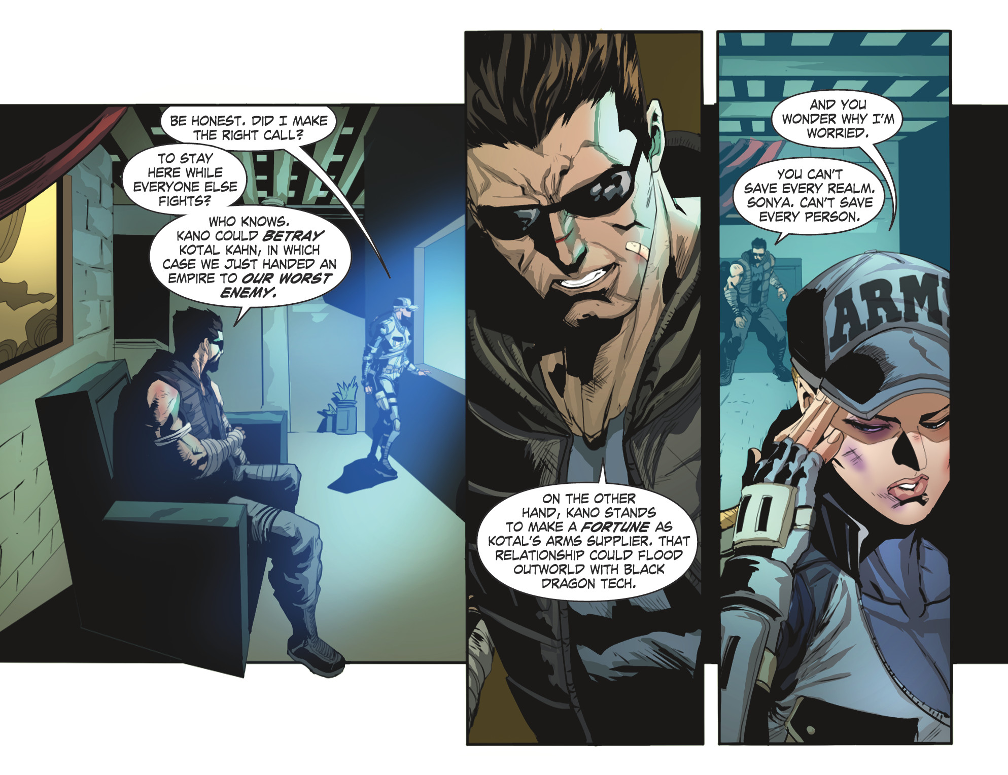 Read online Mortal Kombat X [I] comic -  Issue #20 - 20