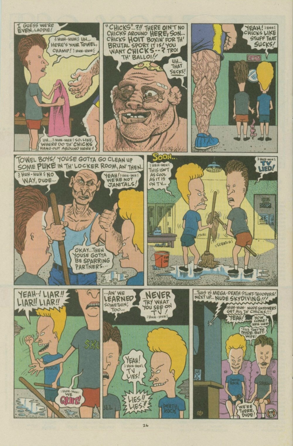 Read online Beavis and Butt-Head comic -  Issue #5 - 26