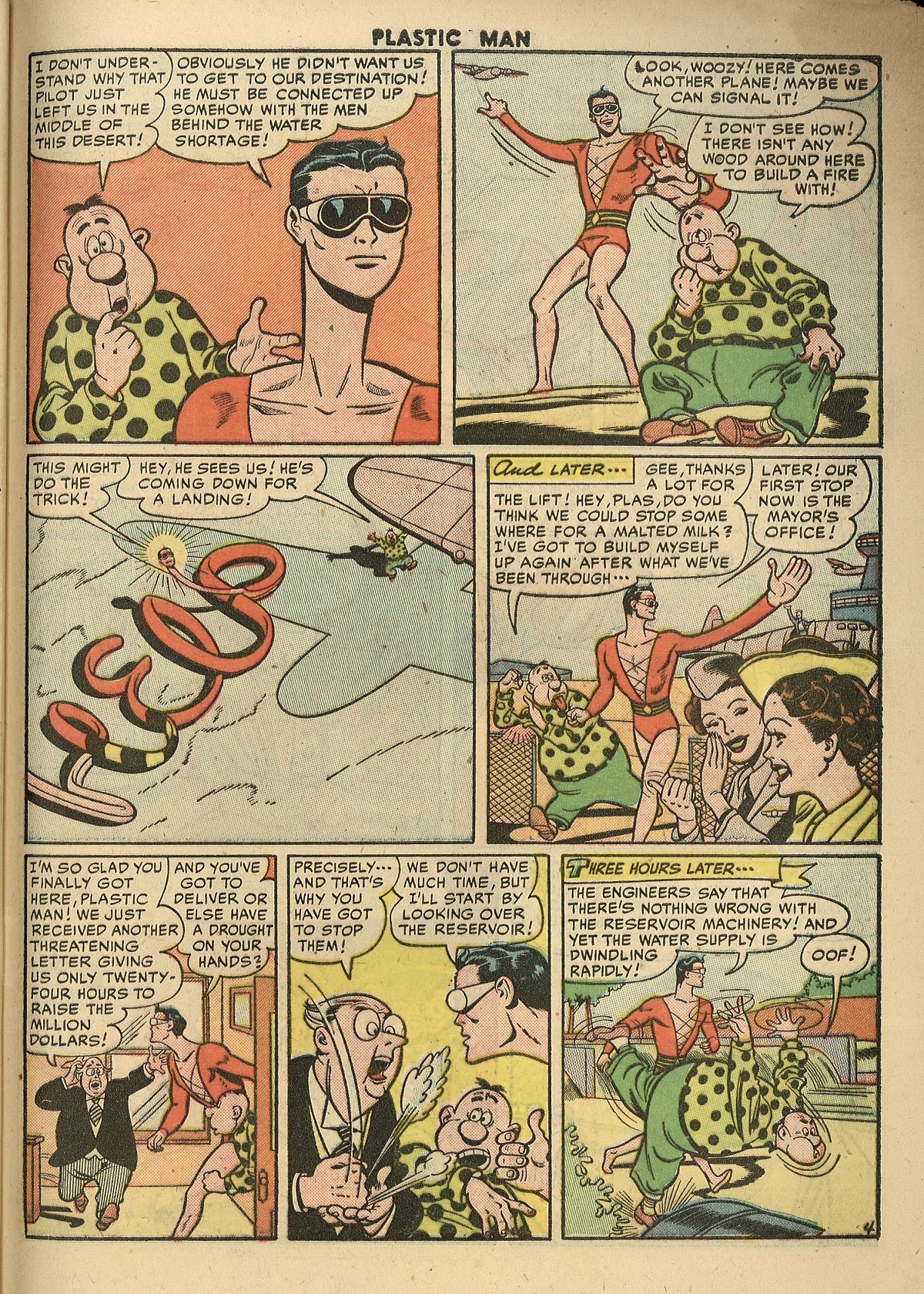 Read online Plastic Man (1943) comic -  Issue #28 - 45