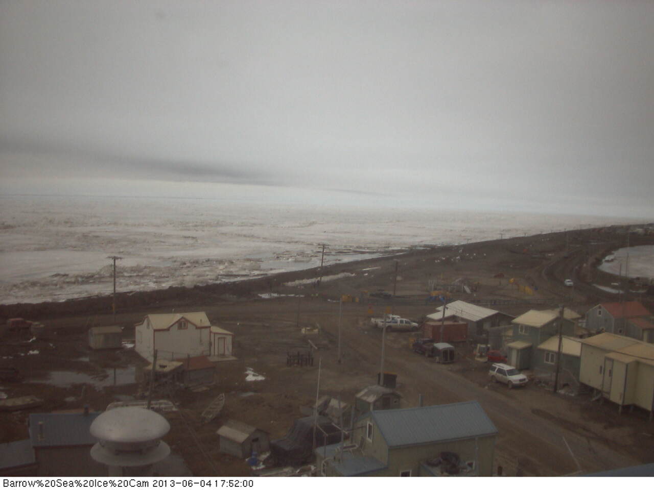 Deep Cold Alaska Weather & Climate Barrow Ice Still in Place